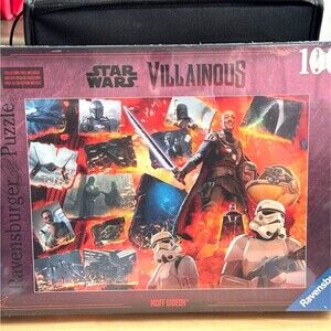 Ravensburger Star Wars Puzzle 1000 Piece Villainous Moff Gideon - FACTORY SEALED